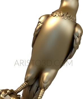 Statuette (STK_0123) 3D model for CNC machine